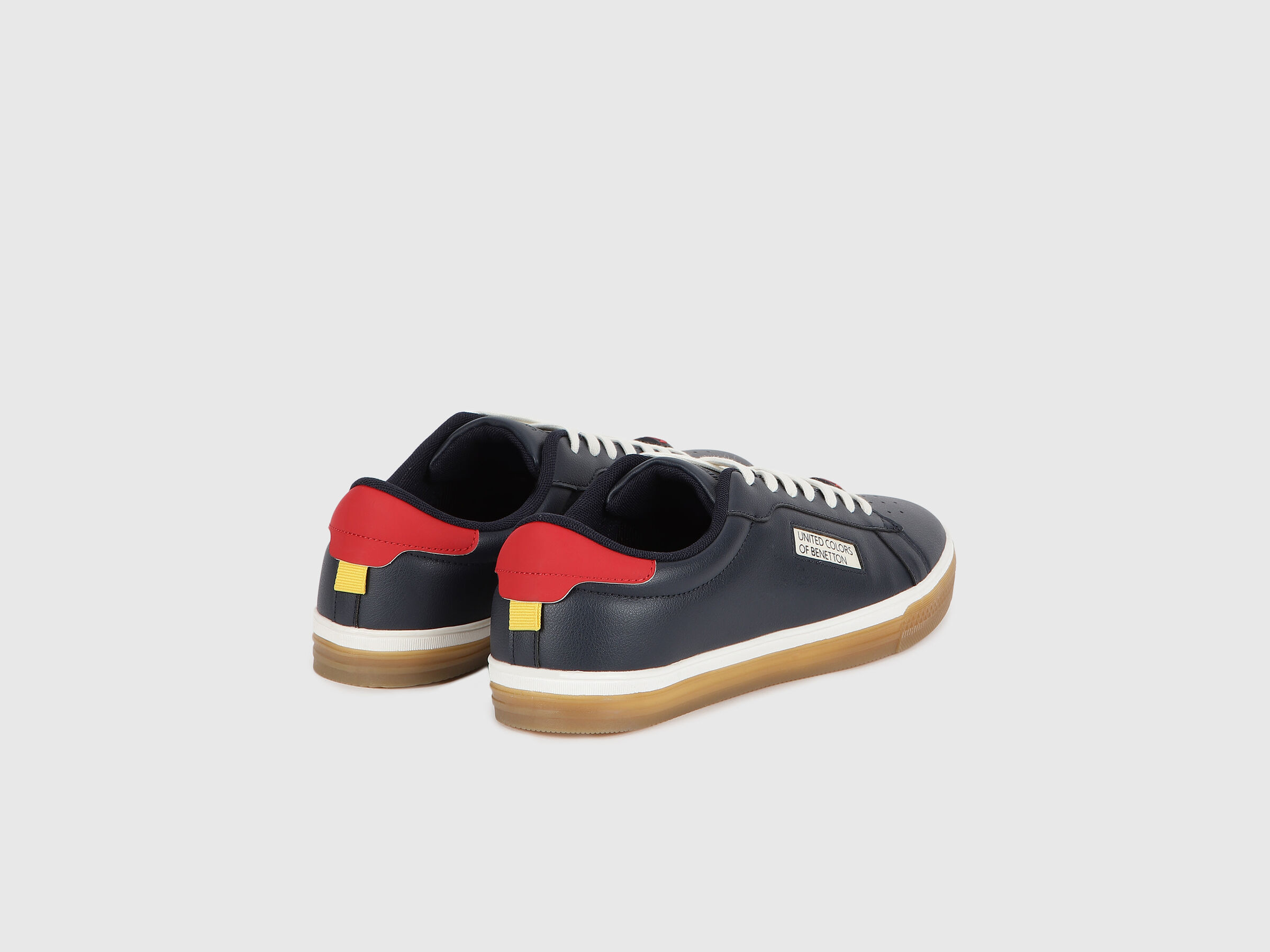 PU SNEAKER WITH POP-UP DOUBLE COLOR SOLE image number 3